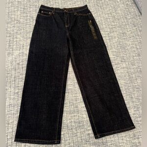 Banana Republic Petite Dark Blue Jeans
